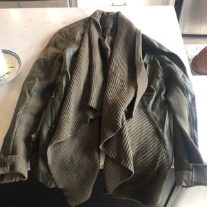 BLANKNYC all or nothing faux leather jacket